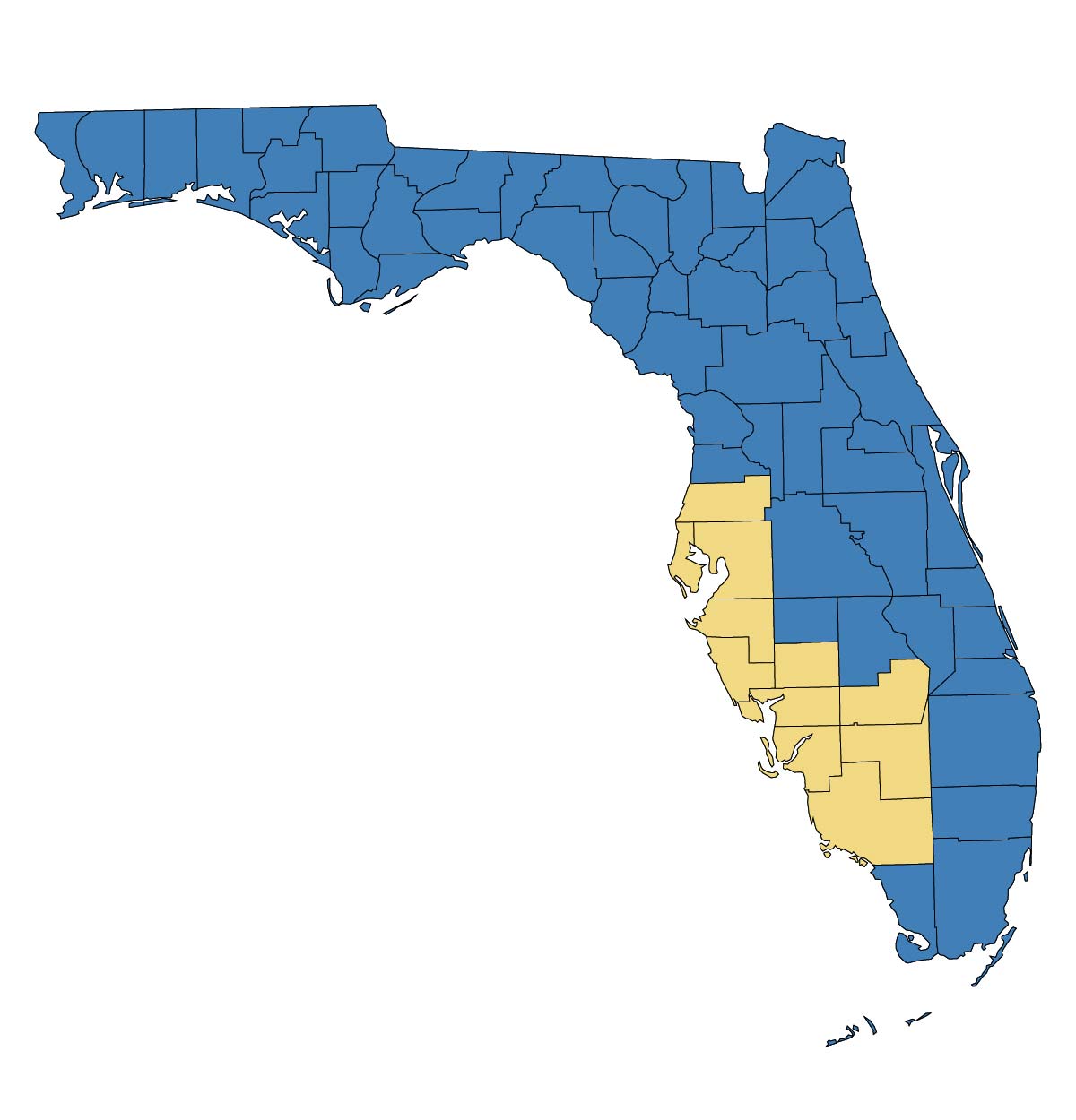 SunCoast region of Florida